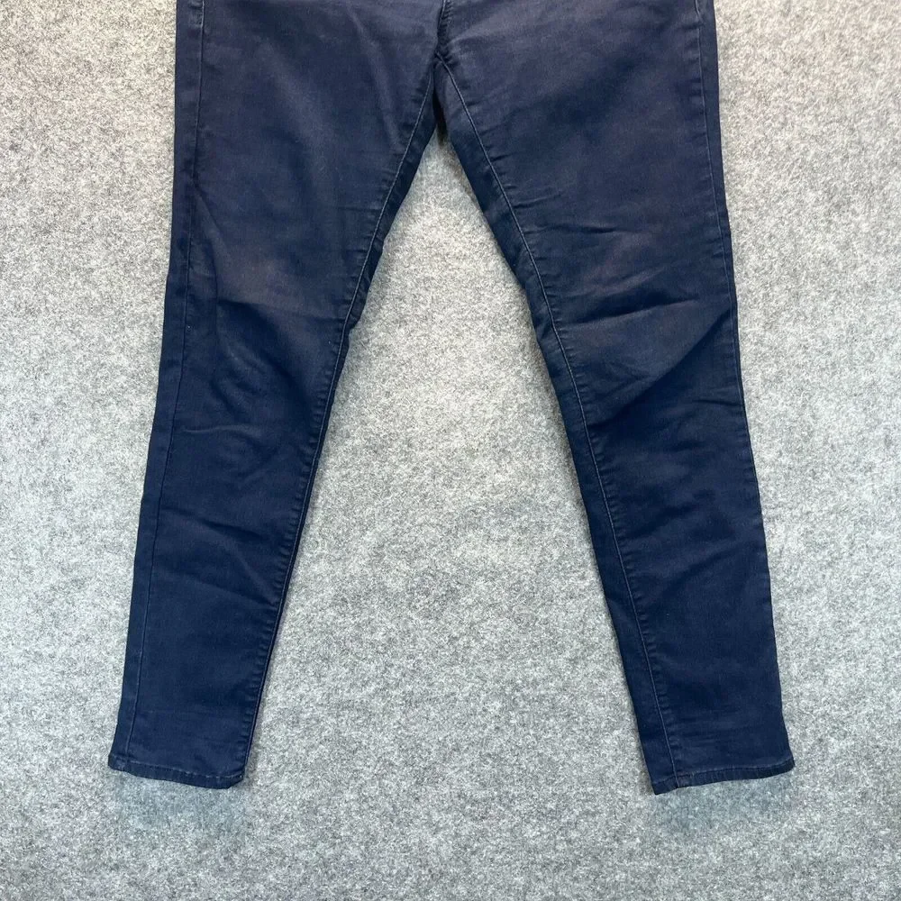 Mavi Jeans Women's 26x28 Skinny Dark Blue Stretch Mid‎ Rise Denim